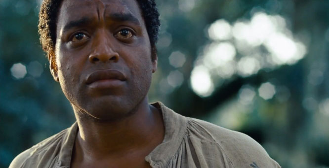Chiwetel Ejiofor as Solomon Northrup in 12 Years A Slave
