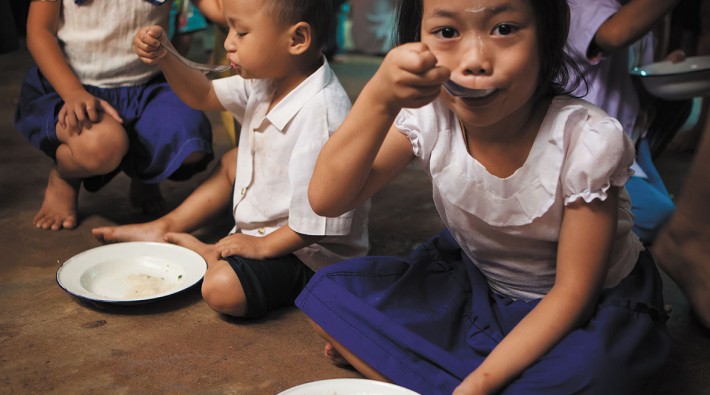 Mae La at a refugee camp