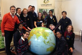 Penleigh and Essendon Grammar students taking part in the One World WonTok Youth Conference.