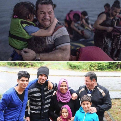 syrian family reaches germany