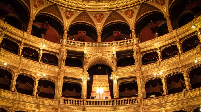  interior of Hungarian State Opera House