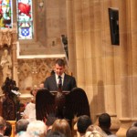 NSW Premier Mike Baird St Andrew's Anglican Cathedral Sydney