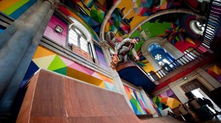 skateboard church