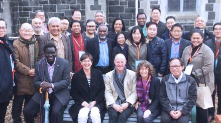 A gathering of culturally and linguistially diverse (CALD) ministers at Synod 2017.